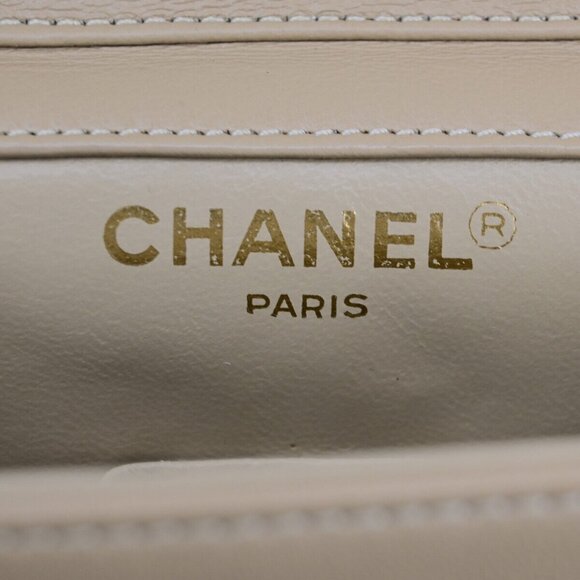 CHANEL Paris CC Mini Matelasse Flap Chain Shoulder Bag Leather - Picture 16 of 16